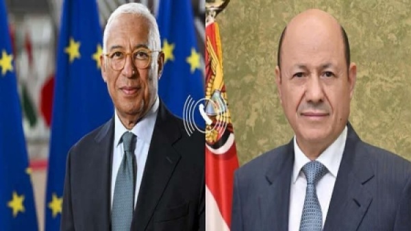 اليمن الرئيس العليمي يدعو أوروبا إلى حسم تصنيف الحوثيين منظمة إرهابية اليمن الرئيس العليمي يدعو أوروبا إلى حسم تصنيف الحوثيين منظمة إرهابية