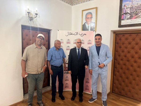 عاجل الحسين نصر الله يقود لائحة حزب الاستقلال بالفداء مرس السلطان في الانتخابات التشريعية عاجل الحسين نصر الله يقود لائحة حزب الاستقلال بالفداء مرس السلطان في الانتخابات التشريعية