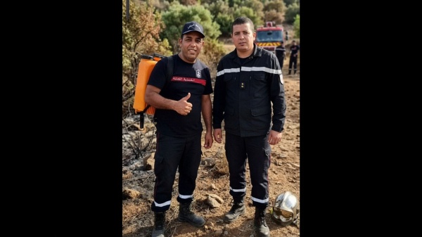 كانا في مواجهة النيران بجهة الكاف وفاة عوني الحماية المدنية في حادث مرور