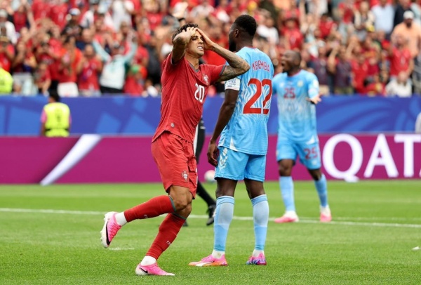 البرتغال تستهل مشوارها في مونديال 2026م بتعادل مخيب أمام الكونغو الديمقراطية البرتغال تستهل مشوارها في مونديال 2026م بتعادل مخيب أمام الكونغو الديمقراطية