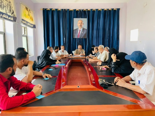 انتقالي المنصورة يناقش الجوانب التنظيمية والميدانية للهيئة للتنفيذية وملف النزوح بالمديرية انتقالي المنصورة يناقش الجوانب التنظيمية والميدانية للهيئة للتنفيذية وملف النزوح بالمديرية