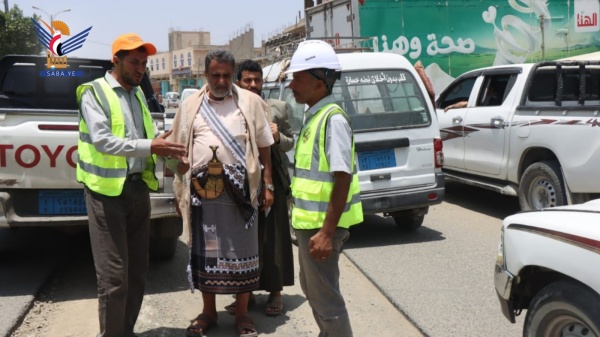 تفقد مشروع صيانة الشوارع الداخلية بمدينة البيضاء تفقد مشروع صيانة الشوارع الداخلية بمدينة البيضاء
