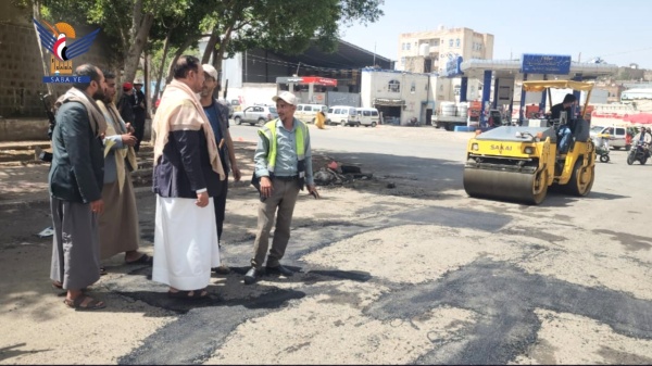 أمانة العاصمة تدشين أعمال ترميم وتحسين شوارع القطاع الجنوبي أمانة العاصمة تدشين أعمال ترميم وتحسين شوارع القطاع الجنوبي