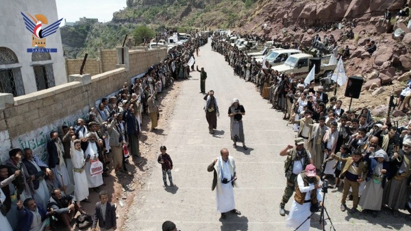 قبائل كحلان عفار بحجة تؤكد الجهوزية لإنهاء العدوان والحصار قبائل كحلان عفار بحجة تؤكد الجهوزية لإنهاء العدوان والحصار
