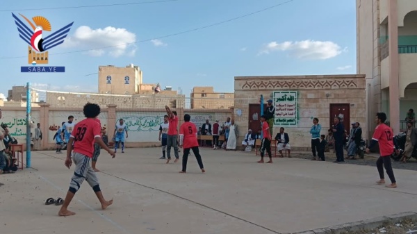 انطلاق بطولة الكرة الطائرة لأندية محافظة عمران