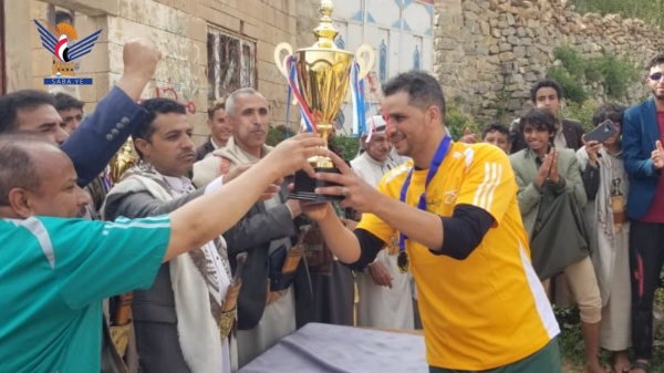 اختتام دوري المولد النبوي الرياضي والثقافي بمديرية الطويلة في المحويت