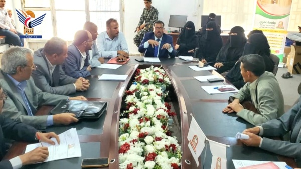 مناقشة آليات واقع البحث العلمي وسبل تطويره بجامعة عمران