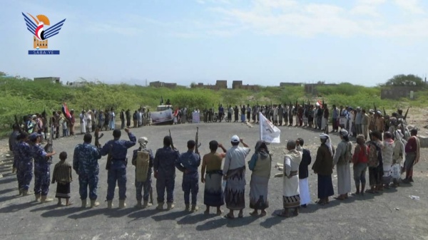 وقفة مسلحة بمديرية القبيطة بمحافظة لحج إعلانا للنفير العام لإنهاء العدوان والحصار وقفة مسلحة بمديرية القبيطة بمحافظة لحج إعلانا للنفير العام لإنهاء العدوان والحصار