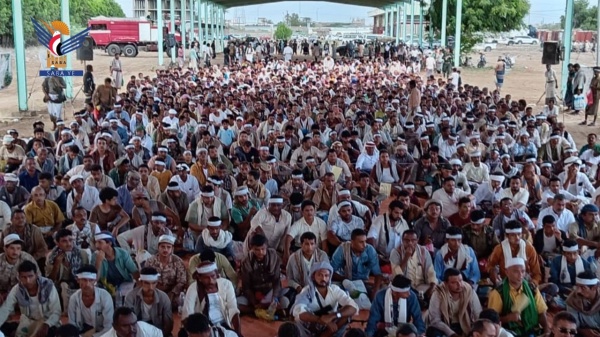 مهرجان احتفالي لأبناء مديريتي بيت الفقيه وزبيد بالحديدة بذكرى يوم الولاية