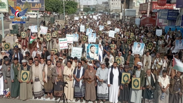 البيضاء مسيرتان جماهيريتان إحياء لذكرى استشهاد الإمام الحسين