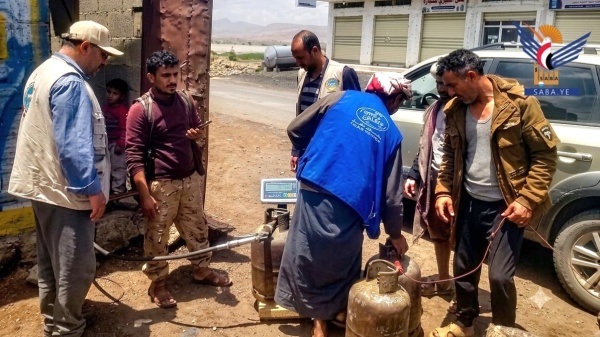 حملة رقابة ميدانية على محطات تعبئة الغاز بعمران حملة رقابة ميدانية على محطات تعبئة الغاز بعمران
