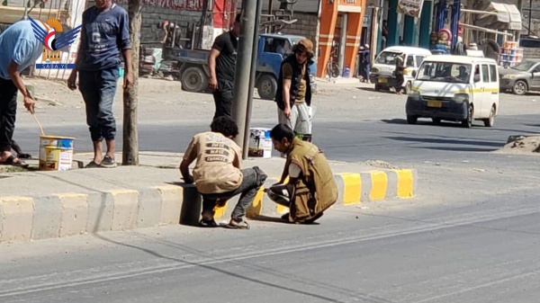 تواصل أعمال التحسين في محافظة صنعاء لاستقبال ذكرى المولد النبوي