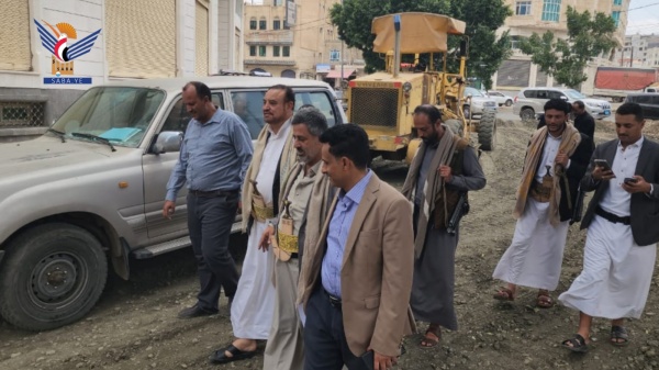 أمين العاصمة يتفقد مشروع تنفيذ قناة فج عطان بمديرية السبعين أمين العاصمة يتفقد مشروع تنفيذ قناة فج عطان بمديرية السبعين