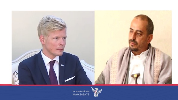 نائب وزير الخارجية يجد د التأكيد على استعداد صنعاء تحقيق السلام العادل وإنهاء العدوان والحصار على اليمن نائب وزير الخارجية يجد د التأكيد على استعداد صنعاء تحقيق السلام العادل وإنهاء العدوان والحصار على اليمن