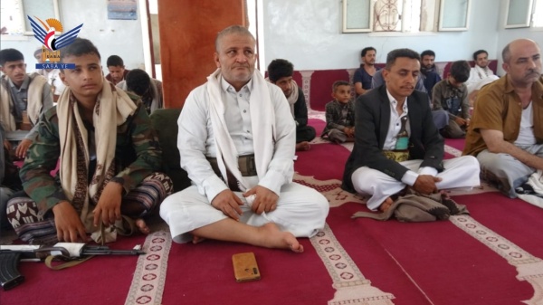 فعالية في مديرية صعفان بذكرى رحيل العالم المجاهد السيد بدر الدين الحوثي