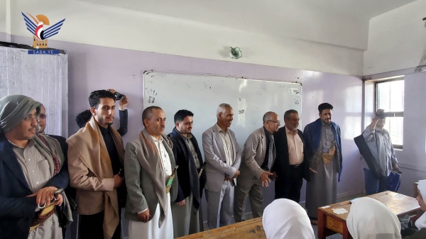 وكلاء وزارة التربية والزراعة يدشنون العام الدراسي الجديد في مديرية معين