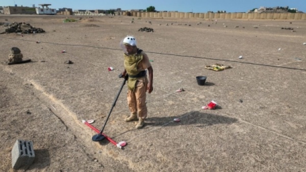 اليمن مسام ينزع أكثر من 4 6 ألف مادة متفجرة منذ مطلع يونيو الجاري اليمن مسام ينزع أكثر من 4 6 ألف مادة متفجرة منذ مطلع يونيو الجاري