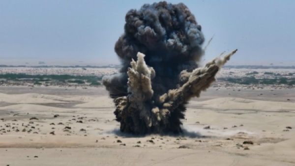 اليمن مسام يتلف 4 5 ألف مادة متفجرة من مخلفات الحرب في أبين