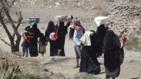 اليمن أكثر من 217 ألف نازح منذ تجدد المواجهات العسكرية اليمن أكثر من 217 ألف نازح منذ تجدد المواجهات العسكرية