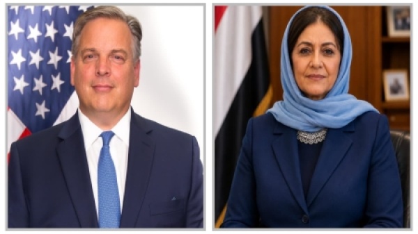 واشنطن سفيرة اليمن تبحث مع مسؤول أمريكي التصعيد الحوثي والهجمات على منشآت مدنية واشنطن سفيرة اليمن تبحث مع مسؤول أمريكي التصعيد الحوثي والهجمات على منشآت مدنية