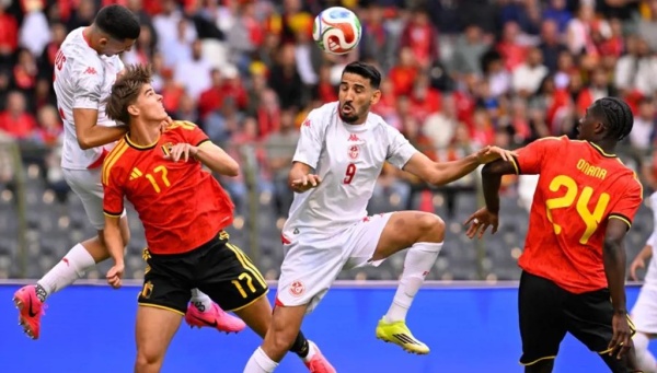 خسارة قاسية لتونس أمام بلجيكا ضمن الاستعدادات لكأس العالم خسارة قاسية لتونس أمام بلجيكا ضمن الاستعدادات لكأس العالم