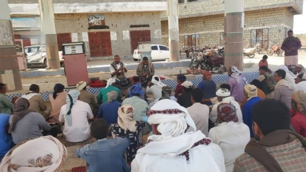 تدشين مشروع التمكين الاقتصادي الحيواني والزراعي في القناوص بالحديدة
