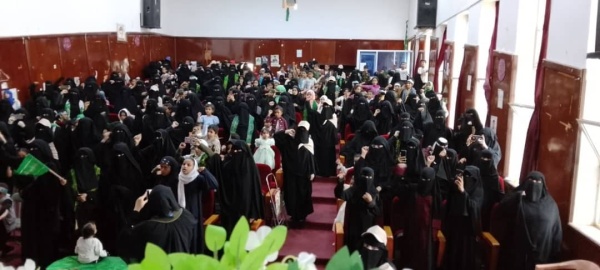 فعالية نسائية في البيضاء إحياء لذكرى المولد النبوي الشريف فعالية نسائية في البيضاء إحياء لذكرى المولد النبوي الشريف