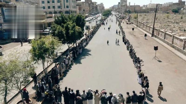 وقفة مسلحة في الصافية إعلان ا للنفير ودعم ا للقوات المسلحة