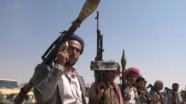 قبائل آل جعيد في الجوف تعلن النفير العام والجهوزية لمواجهة تصعيد العدو السعودي قبائل آل جعيد في الجوف تعلن النفير العام والجهوزية لمواجهة تصعيد العدو السعودي