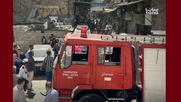 سوريا انفجار عبوة ناسفة بمقهى بجانب العدلية بدمشق هلك فيها عديد المحامين