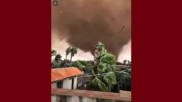 بالفيديو المهندس حشاد يعلق على الزوبعة التي ضربت صقلية في الجهة المقابلة و القريبة لسواحلنا