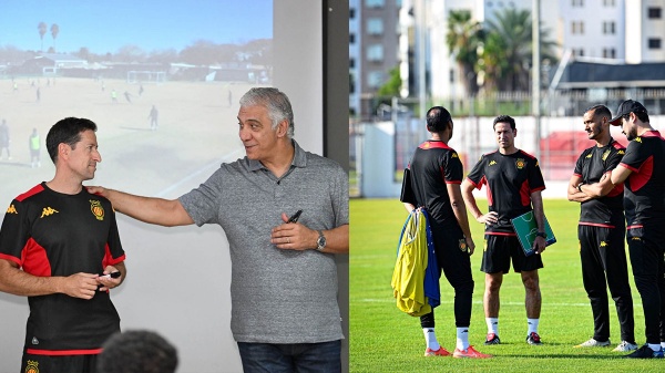 الترجي الرياضي الكوتش الاسباني بابلو فرانكو يشرف على أول حصة تدريبية الترجي الرياضي الكوتش الاسباني بابلو فرانكو يشرف على أول حصة تدريبية