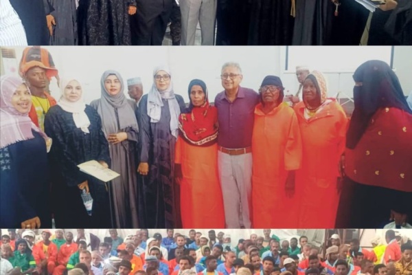 صندوق النظافة والتحسين بعدن يكرم 265 من عماله وكوادره المبرزين صندوق النظافة والتحسين بعدن يكرم 265 من عماله وكوادره المبرزين