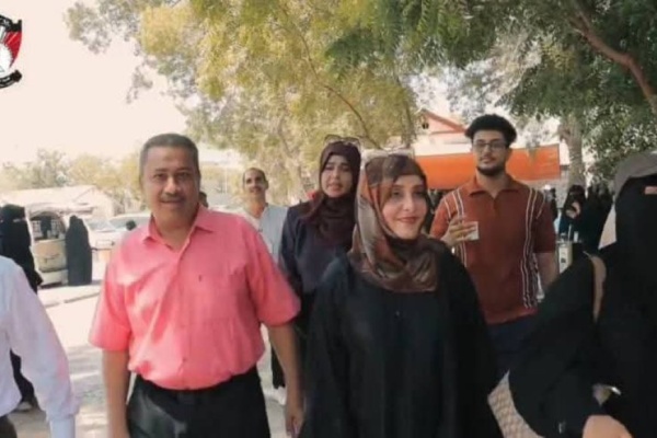 مدير عام الثقافة بعدن تشارك في فعالية أسبوع الطالب الجامعي بكلية التربية