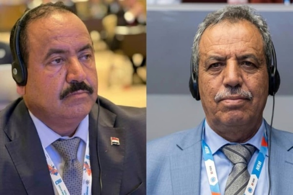 العقيلي وحلبوب يشيدان بتمديد مشروع مسام للعام التاسع ويؤكدان دوره في إنقاذ المدنيين وإعادة الحياة للمناطق المتضررة العقيلي وحلبوب يشيدان بتمديد مشروع مسام للعام التاسع ويؤكدان دوره في إنقاذ المدنيين وإعادة الحياة للمناطق المتضررة