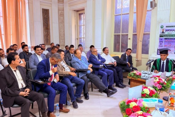 القاهرة الباحث علي الغليسي ينال درجة الماجستير بامتياز في الدراسات الإعلامية