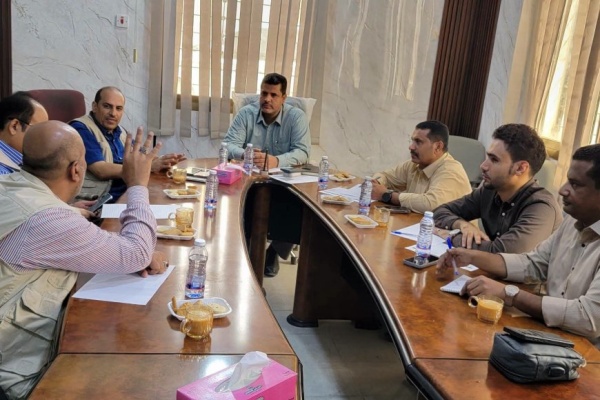 المدير العام للمؤسسة يناقش مع وفد unops أولويات مشاريع المياه والصرف الصحي ومصفوفة التدخلات للعام الجاري المدير العام للمؤسسة يناقش مع وفد unops أولويات مشاريع المياه والصرف الصحي ومصفوفة التدخلات للعام الجاري