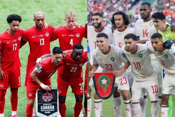المغرب يصطدم بكندا في ثمن نهائي كأس العالم المغرب يصطدم بكندا في ثمن نهائي كأس العالم