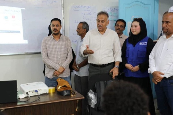 الجاوي يتفقد مشاريع المعهد التقني الصناعي بالمعلا ويبحث مع منظمة الهجرة الدولية تعزيز الشراكة لتطوير التعليم الفني والتدريب المهني الجاوي يتفقد مشاريع المعهد التقني الصناعي بالمعلا ويبحث مع منظمة الهجرة الدولية تعزيز الشراكة لتطوير التعليم الفني والتدريب المهني