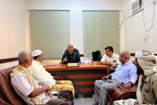 وكيل نيابة غيل باوزير الابتدائية يتفقد أوضاع السجناء بالإصلاحية المركزية وكيل نيابة غيل باوزير الابتدائية يتفقد أوضاع السجناء بالإصلاحية المركزية