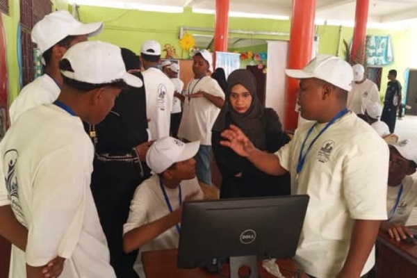 معرض المهارات الإبداعية ضمن فعاليات المخيم الصيفي مهارات المستقبل لطلاب الثانوية العامة على مستوى مديرية المكلا في نسخته الرابعة