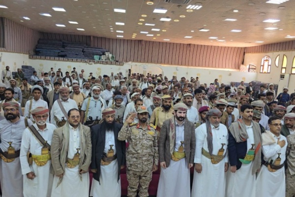مأرب مشايخ ووجهاء صنعاء يؤكدون جهوزيتهم لدعم الجيش في استعادة الدولة وحماية السيادة مأرب مشايخ ووجهاء صنعاء يؤكدون جهوزيتهم لدعم الجيش في استعادة الدولة وحماية السيادة