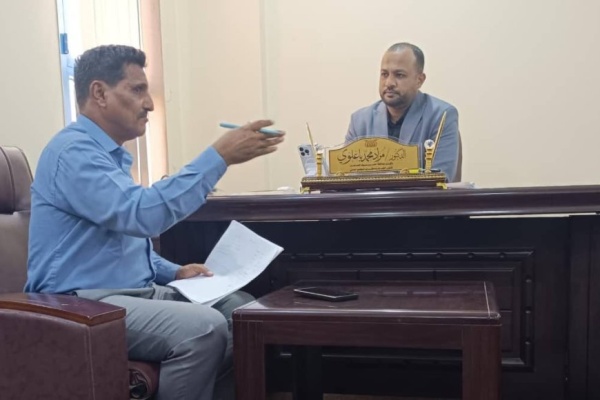 الوكيل باعلوي يبحث تعزيز التنسيق مع المنظمات الدولية والمجتمع المدني لدعم الأولويات التنموية بحضرموت الوكيل باعلوي يبحث تعزيز التنسيق مع المنظمات الدولية والمجتمع المدني لدعم الأولويات التنموية بحضرموت