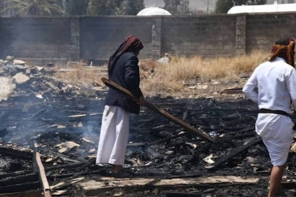 سقوط 20 قتيل ا وجريح ا في أحد معسكرات الحوثيين بصنعاء نتيجة خلل في إطلاق الصواريخ سقوط 20 قتيل ا وجريح ا في أحد معسكرات الحوثيين بصنعاء نتيجة خلل في إطلاق الصواريخ