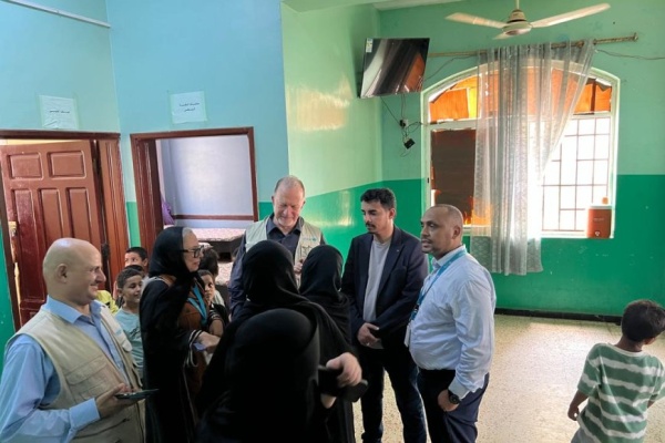 وفد رفيع من اليونيسف يطلع على جهود حماية الطفولة في عدن وفد رفيع من اليونيسف يطلع على جهود حماية الطفولة في عدن