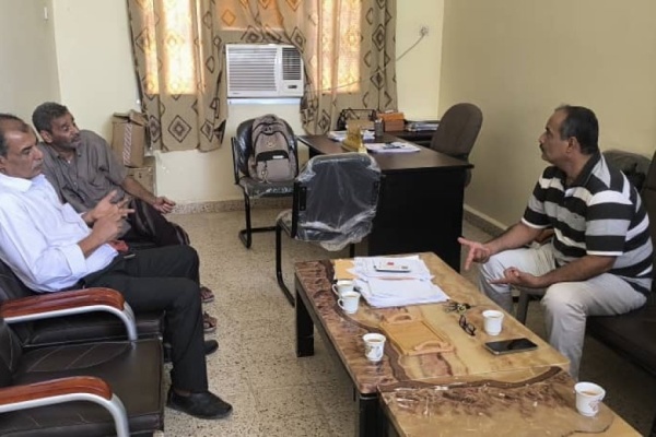 مجلس المستقبل الجنوبي بلحج يبحث مع قيادة كلية ناصر الزراعية سبل دعمها واستقطاب الطلاب مجلس المستقبل الجنوبي بلحج يبحث مع قيادة كلية ناصر الزراعية سبل دعمها واستقطاب الطلاب