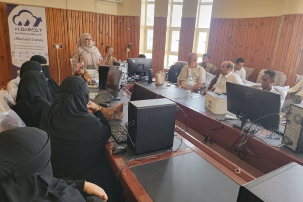 تأهيل الكوادر الصحية بالبريقة في مجال البيانات والأنظمة المحاسبية تأهيل الكوادر الصحية بالبريقة في مجال البيانات والأنظمة المحاسبية
