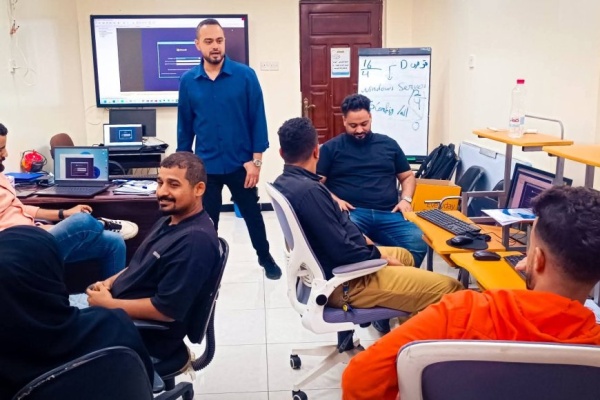 شركة النفط تدشن دورة تدريبية بأساسيات برنامج ويندوز سيرفر