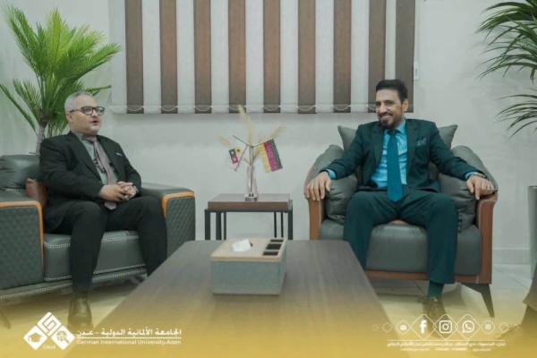 نقابة أطباء الأسنان بعدن تبحث مع الجامعة الألمانية آفاق الشراكة والتعاون العلمي