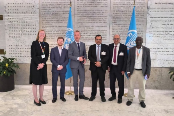 السقطري يبحث بروما مشروع الصحة الحيوانية مع صندوق الجوائح السقطري يبحث بروما مشروع الصحة الحيوانية مع صندوق الجوائح